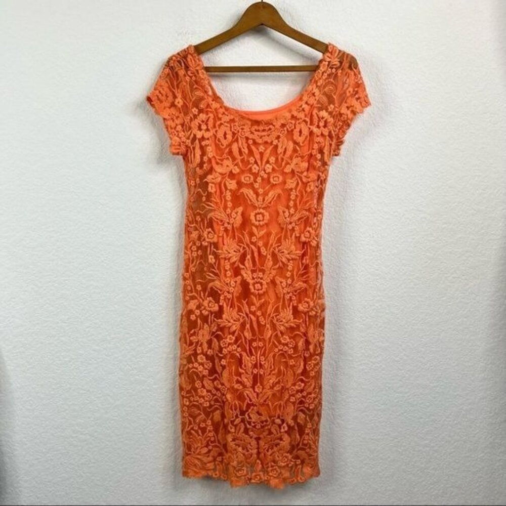 Candela Lace Sheer Mesh Flame Sheath